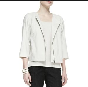 Eileen Fisher Crepe Spring Jacket